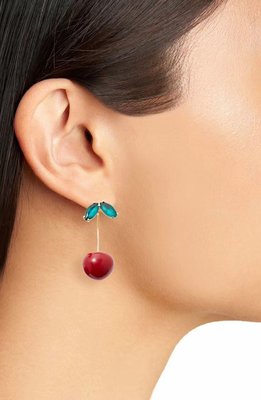 【全新正貨私家珍藏】Kate Spade Cherry Hanger Earrings 紅櫻桃耳環~/耳釘