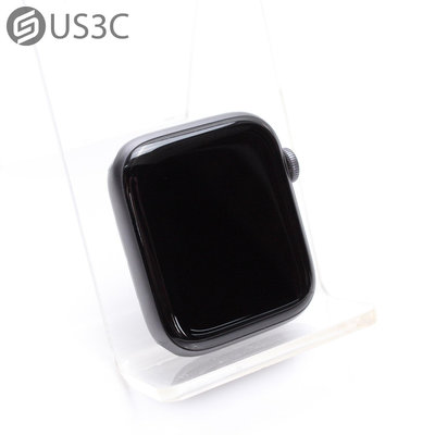 【US3C-台南店】【一元起標】台灣公司貨 Apple Watch 4 44mm GPS 太空灰 鋁金屬錶殼 內建光學感測器 二手智慧穿戴裝置
