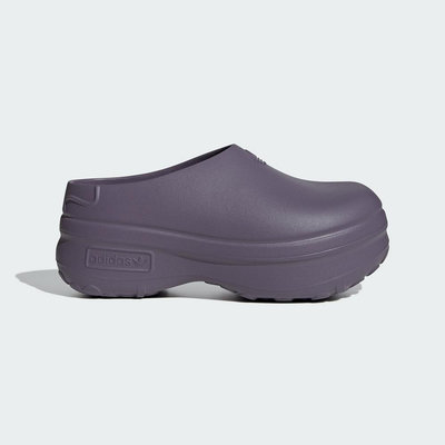 Adidas Adifoam Stan Smith Mule 穆勒鞋 紫色拖鞋 增高厚底拖鞋 廚師鞋 IE0479