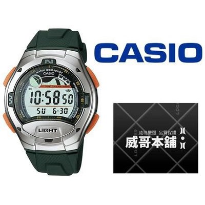 【威哥本舖】Casio台灣原廠公司貨 W-753-3A 十年電力潮汐月相多功能電子錶 W-753