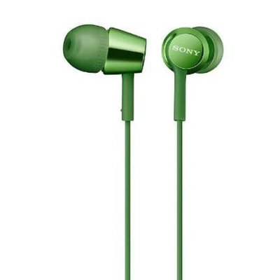 平廣 送袋 SONY MDR-EX155 耳道式 耳機 綠色 G
