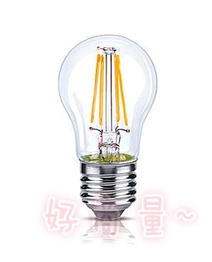 新莊好商量~OSRAM 歐司朗 LED 4.5W 調光燈絲燈泡 E27 蠟燭燈 2700K 黃光 含稅 CLP40