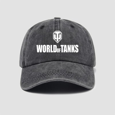 棒球帽游戲坦克世界 WORLD OF TANKS獵虎閃電戰虎式坦克帽子棒球帽男女