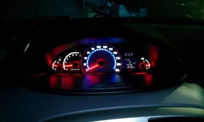 *鎮鋒LED車用儀錶燈光設計*Matrix 美曲士指針強化 儀表燈+發光指針+液晶反白+自發光功能