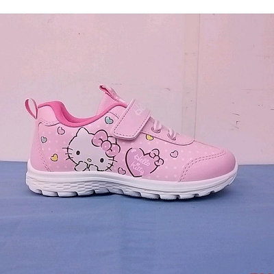 23號零碼特價722105☆.╮莎拉公主❤台灣製 Hello Kitty 凱蒂貓女童鞋/運動鞋/魔鬼氈運動鞋