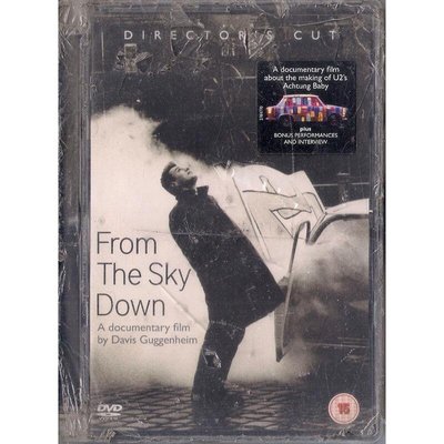 【全新未拆，殼裂】U2合唱團：From The Sky Down 從天而降 紀錄片電影 DVD