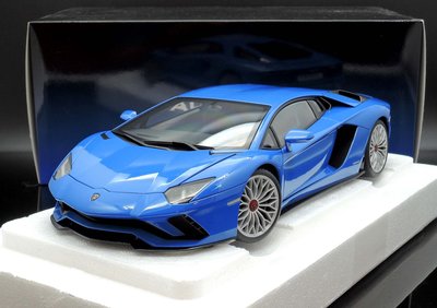 【M.A.S.H】現貨特價 Autoart 1/18 Lamborghini Aventador S blue