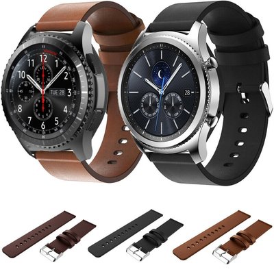 SAMSUNG 三星 Gear S3 Frontier / 經典智能手錶手鍊錶帶銀河手錶皮錶帶
