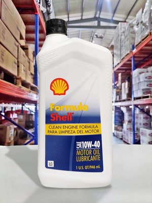 『油工廠』SHELL 10W40 Formula 機油 10W-40