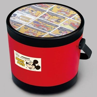 ˙ＴＯＭＡＴＯ生活雜鋪˙日本進口雜貨人氣日本製迪士尼米奇米妮兒童玩具居家收納桶 小板凳(預購)