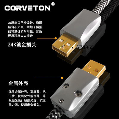 詩佳影音發燒級鍍銀Type-C轉USB方口數據線手機電腦OTG接解碼器聲卡USB線影音設備