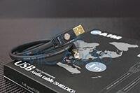 易匯空間 日本 AIM UA3 USB線2.0旗艦USB 純銀線多屏蔽數播連接線YH1318