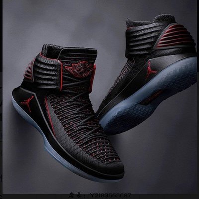 （全新正品）NIKE AIR JORDAN 32 MJ DAY BANNED 黑紅 籃球時尚潮流休閒鞋 AH3348-0