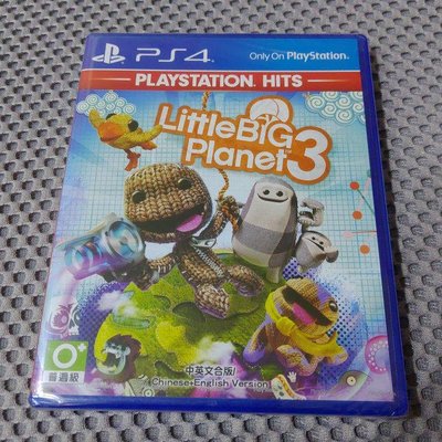 PS4 小小大星球3 中英文版 全新未拆