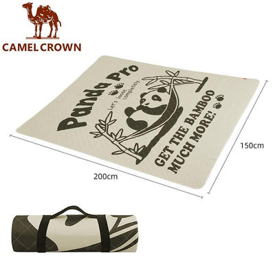 CAMEL CROWN駱駝 戶外野餐墊 野營帳篷墊加厚防潮墊折疊墊-來可家居
