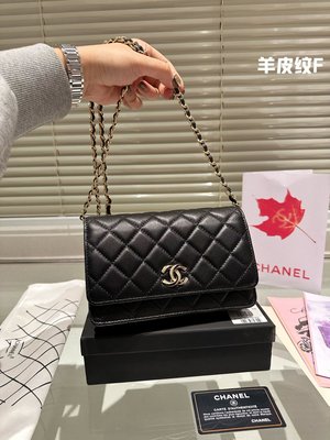 【二手包包】Chanel 鏈條發財包 禮盒人手必備 高品質 推薦尺寸19cm NO.53078