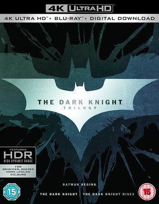 毛毛小舖--藍光BD 黑暗騎士三部曲 4K UHD+BD 九碟套裝版(中文字幕) 蝙蝠俠