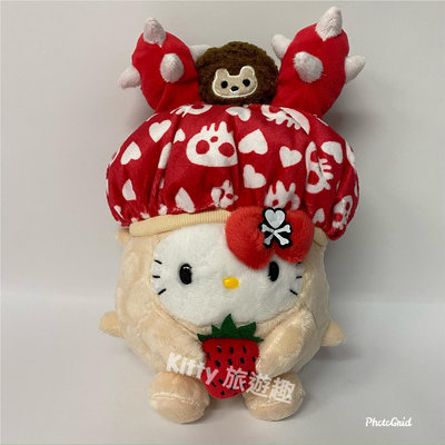 [Kitty 旅遊趣] Hello Kitty 絨毛娃娃 凱蒂貓 刺蝟 Tokidoki 聯名款 絨毛玩偶 收藏