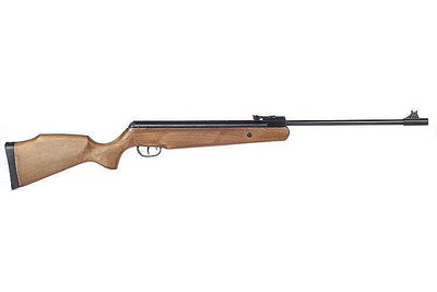 （SHOOTER武器補給）B23X實木中折5.5mm.22喇叭彈空氣折槍～免運、可分期