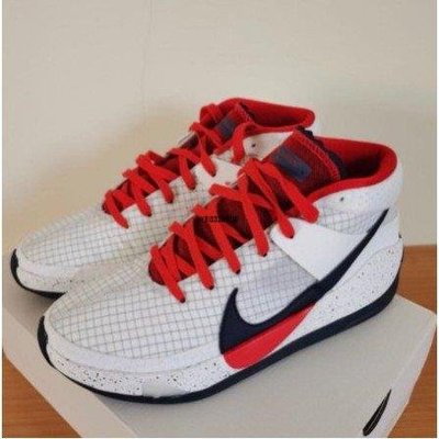 【正品】NIKE KD 13 USA 美國隊 白紅 籃球 CL9949-101潮鞋