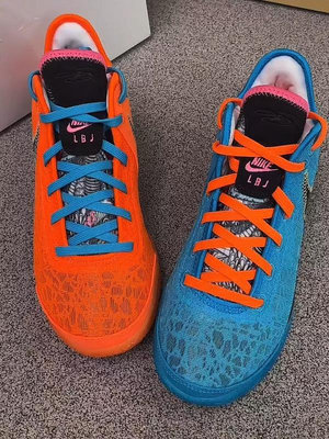Nike Zoom LeBron NXXT 詹姆斯藍橙鴛鴦低幫實戰籃球鞋DR8788-900