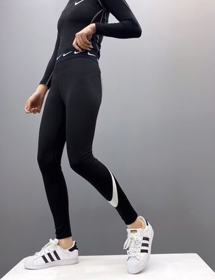 實拍 Nike耐吉 耐克打底褲 耐克褲子女 2021緊身九分褲瑜伽健身彈力運動跑步長褲高彈顯瘦內搭薄款緊身