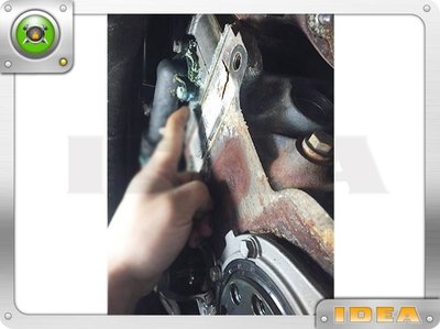 泰山美研社 18032301 BMW E46 320 後曲軸油封變速箱墊片-油底殼墊片 漏油處理