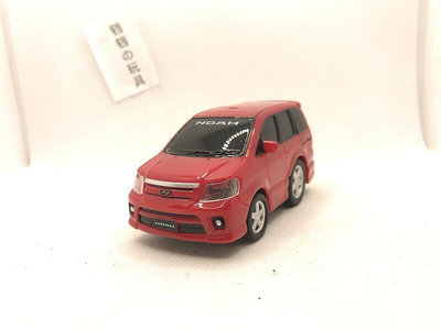 日版原廠 豐田汽車 TOYOTA NOAH MPV 回力車模型JDM K-CAR 紅色