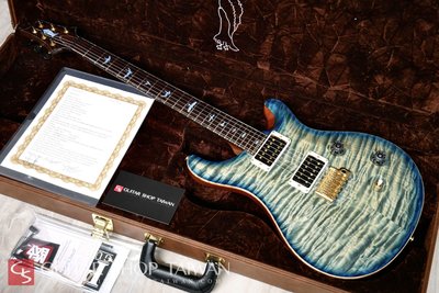 2012 PRS Private Stock Custom 24 Quilt Top-Faded Blue Burst