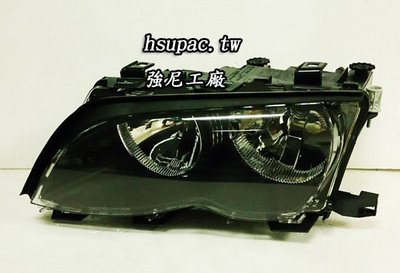 ☆☆☆強尼工廠☆☆☆全新寶馬 BMW E46 02 03 04年 4門 TOURING 原廠型 黑框大燈