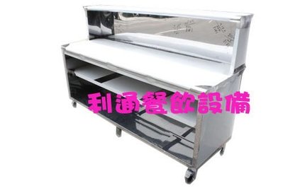 《利通餐飲設備》台灣製 廚箱-2×6×3層 +吧咍+輪子   工作台 車仔台