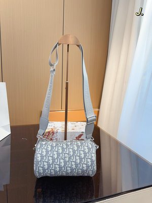 【二手包包】禮盒Dior 迪奧 新款枕頭包    單肩 斜挎 手提包 美到無法無天的款式   今年簡直引領 NO259878