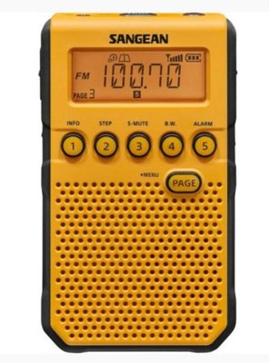 SANGEAN 山進 調頻立體/調幅數位式收音機 DT-800 40組電台記憶 FM適用各國頻率範圍選擇-【便利網】