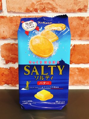 日本餅乾 日系零食 Tohato東鳩 發酵鹽奶油餅