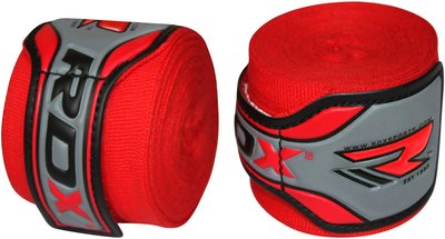 【千里之行】英國RDX手綁帶繃帶-紅-450cm長-另有重訓手套腰帶拳擊手套可選購