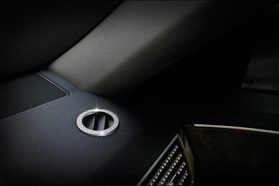 BENZ W212 出風口 水鑽 VIP 儀表板 標 冷氣 裝飾 E200 E250 E300 E350 E63 避光墊