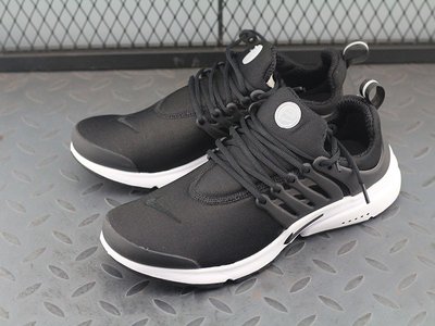 Nike Air Presto Blackout 黑白 編織面 慢跑休閒鞋 878068-001