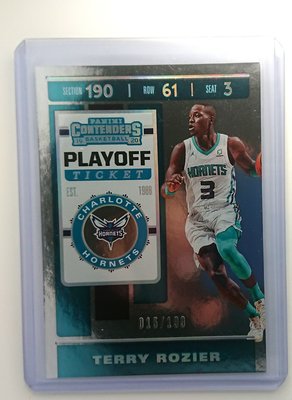 Panini Contenders Terry Rozier playoff ticket /199
