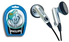 PHILIPS HE280 可調音量 耳塞式耳機