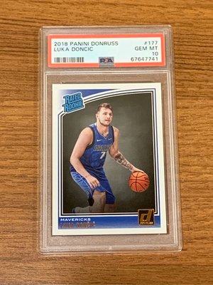 Luka Doncic RC 新人卡 Rated Rookie Psa 10