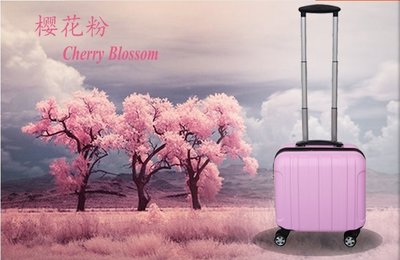 【熱賣下殺】旅行箱正品全新特價ABS旅行箱子行李箱18寸拉桿箱登機箱迷你旅行萬向輪