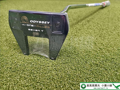 [小鷹小舖]Callaway Golf ODYSSEY AI-ONE MILLED SEVEN T CH/DB PUTTER 高爾夫推桿 更穩定的球速 新型桿身