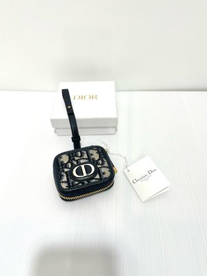 【喬瑟夫二手名店】全新真品 Dior 蒙田30 AirPods Pro 耳機保護套 吊飾