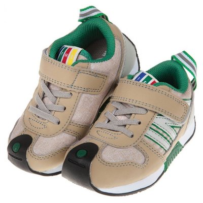 童鞋(15~19公分)日本IFME深米杏流線透氣兒童機能運動鞋P8R113W