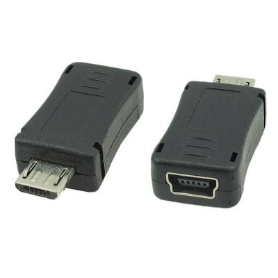 Mini轉Micro 手機轉接頭 MINI USB母對Micro USB公~NOKIA MOTO HTC~ U2-065