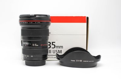 【高雄青蘋果3C】Canon EF 16-35mm F2.8 L II USM UZ鏡 二手鏡頭 廣角鏡 #61434