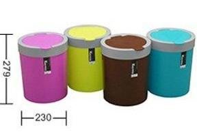 聯府 KEYWAY X5掀蓋垃圾桶 4色 回收桶/分類桶 CX5