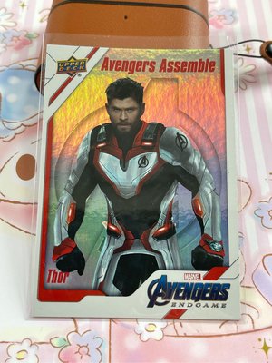 Avengers Endgame & Captain Marvel Assemble Trading Card Thor