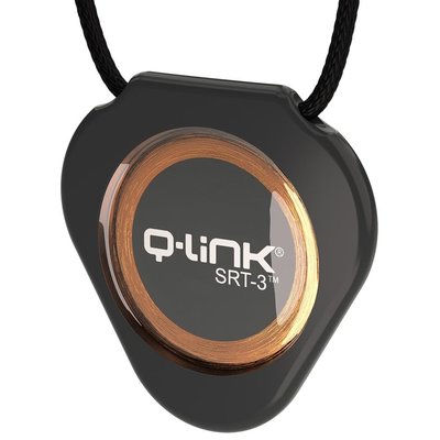 全球熱賣款 Q-Link量子共振晶體 時尚運動 功能性飾品 【時尚黑】