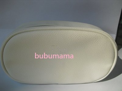 布布媽咪~迪奧CD白色珠光橢圓化妝包,筆袋~ 全新品特價1個$100